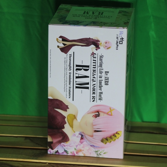 RE Zero Starting Life in Another World Glitter & Glamours Ram Figure - Picture 3 of 6